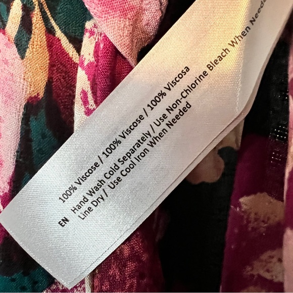 Band of the Free Boho Floral Wrap Dress - Picture 11 of 13